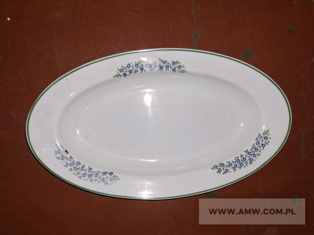 Naczynia stołowe (548 szt.) - pakiet zawierający 5 poz. asort. (wg oddzielnego wykazu), w tym m.in.: musztardniczka porcelanowa dekorowana, rawierka porcelanowa 